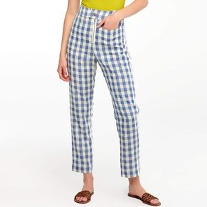 CAPULET - KEELEY PANT - NEPTUNE GINGHAM